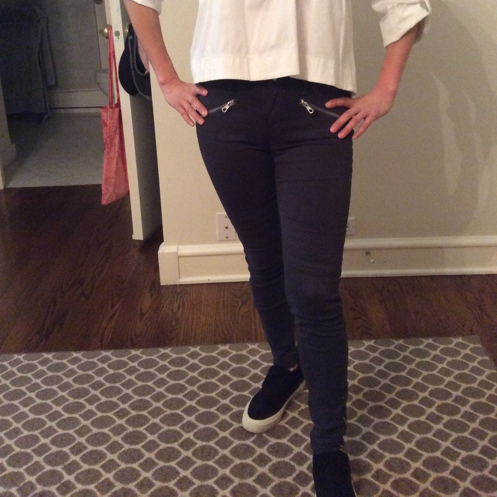 Joe's Jeans moto biker style jeans